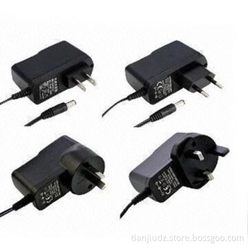 5V/2A EU Plug Wall Mount Travel Power Adapter with 100 to 240V, 50/60Hz, 0.5A input